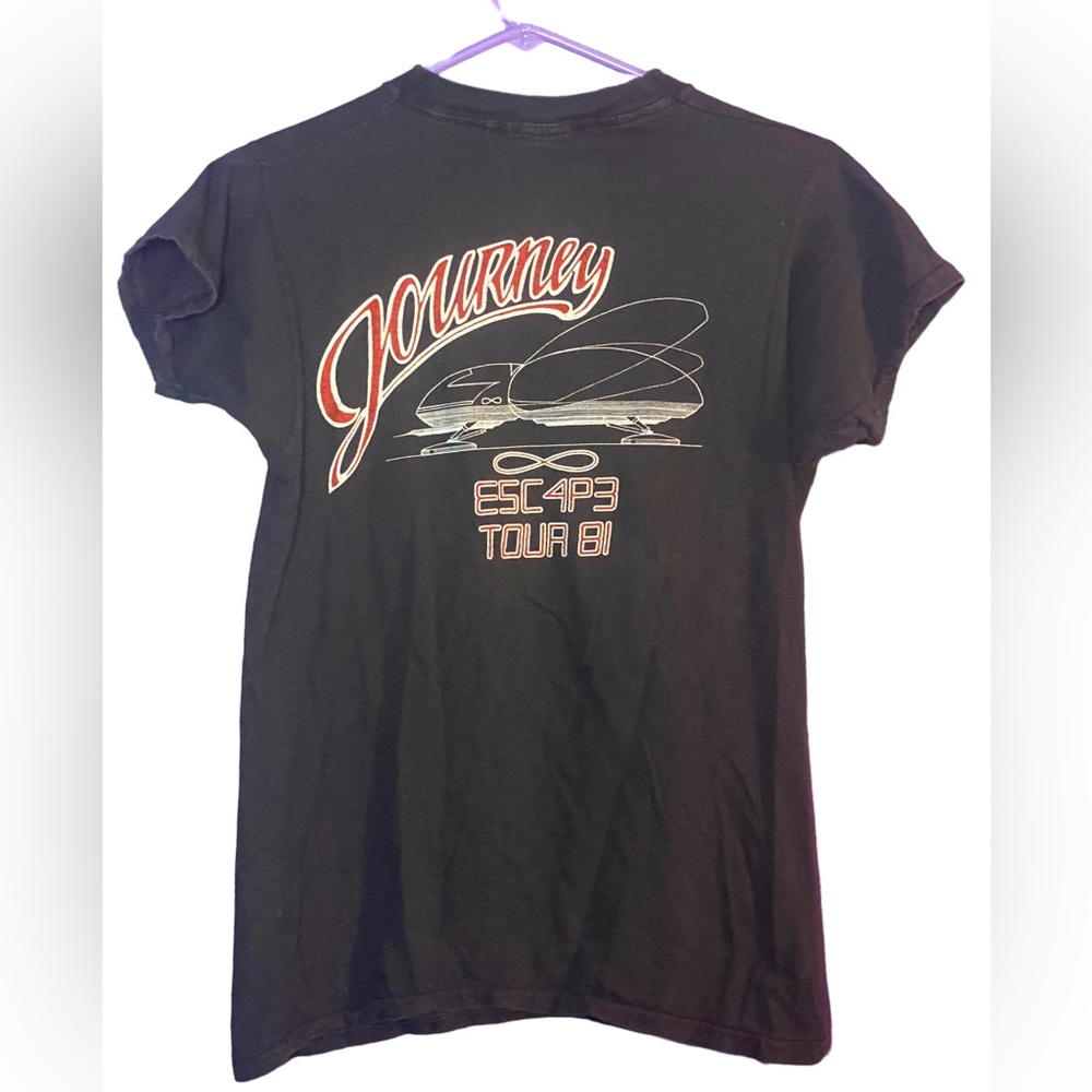 Vintage 1981 Journey Escape Tour Tee Shirt - Picture 2 of 5
